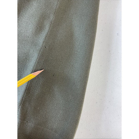 Vtg Polo Ralph Lauren Wool Suit Pants Dress Green Mens Size 34x30 (40R pant) - Picture 11 of 16